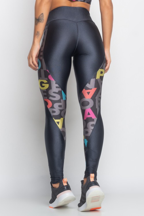 Calça Legging Grafite Spine