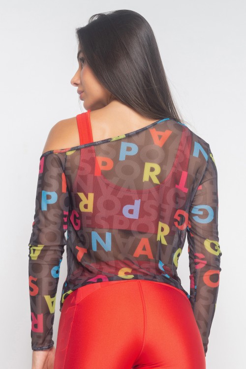 Blusa Estampada Square