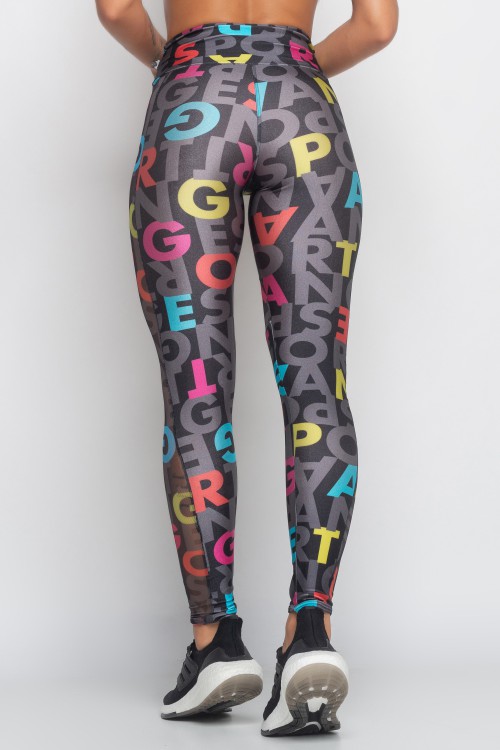 Calça Legging Estampada United