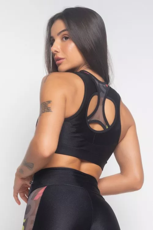 Top Estampado Walk