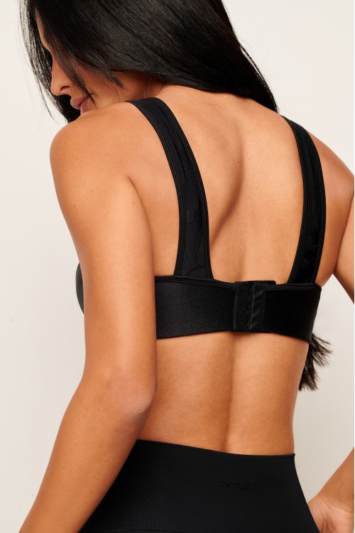 Top Preto de Alta Sustentação Supports