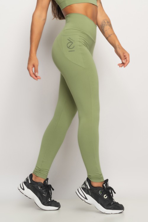 Calça Legging Verde Oliva Endurance