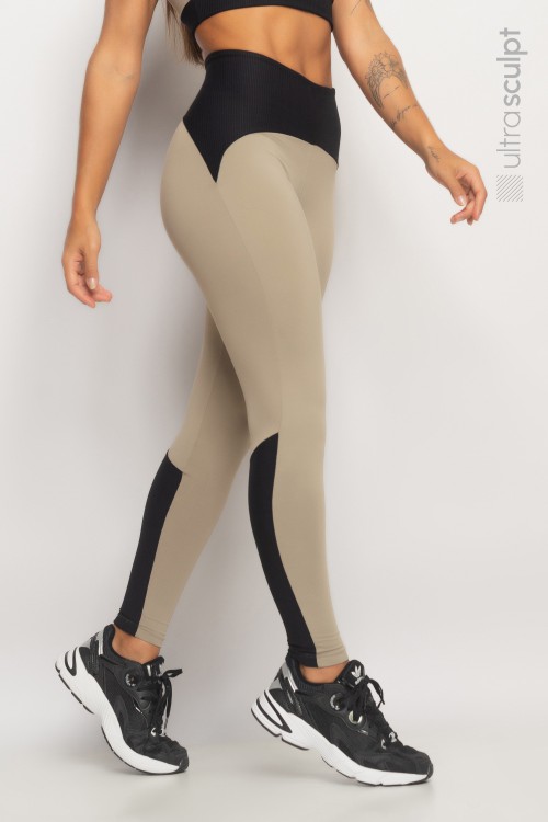 Calça Legging Nude Training