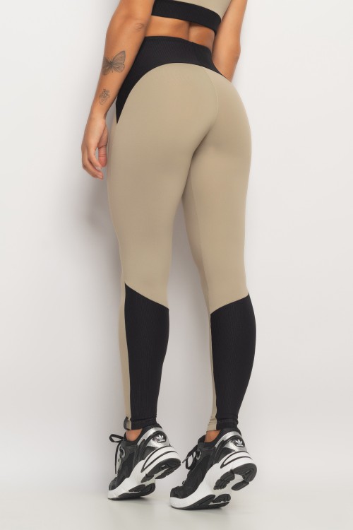 Calça Legging Nude Training