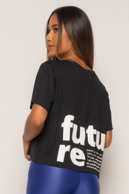 Blusa Preta Growth