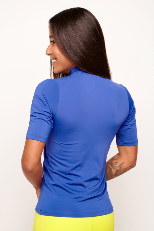 Blusa Azul UV 3/4 básica