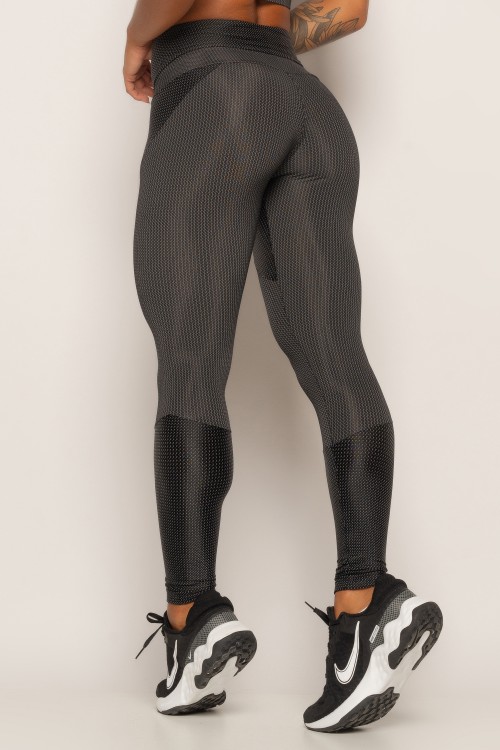 Calça Legging Preta Shield