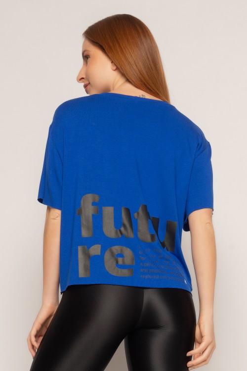 Blusa Azul Growth