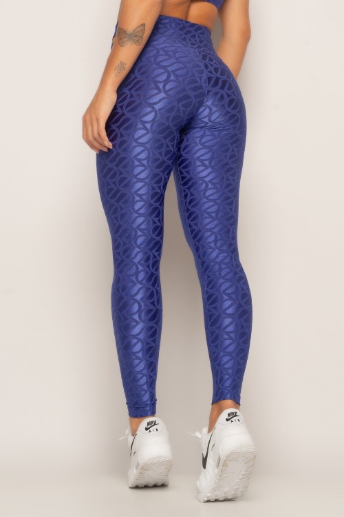 Calça Legging Azul Sci-Fi