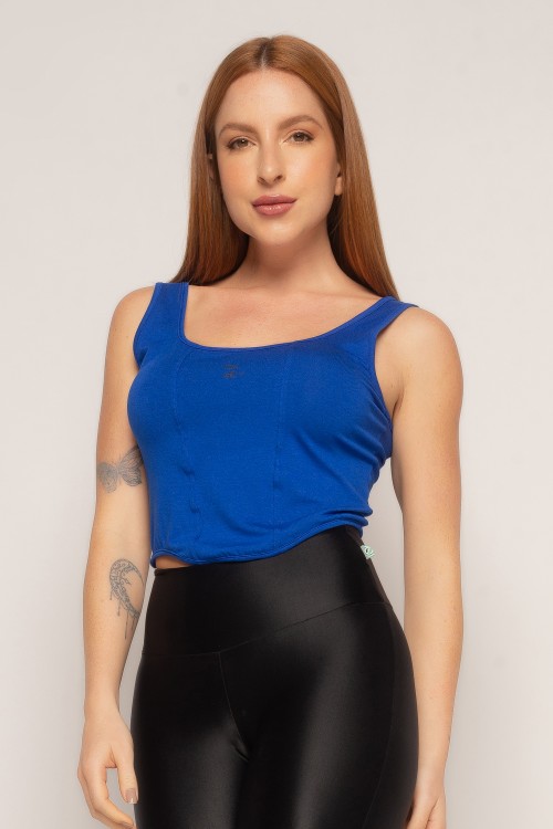 Regata Cropped Azul Skin