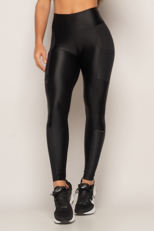 Calça Legging Preta com bolso Apocalyptic