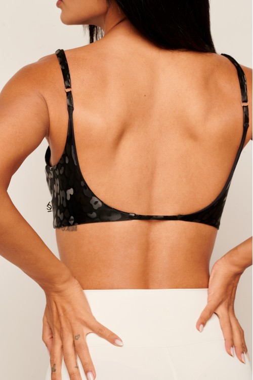 Top Preto Wild