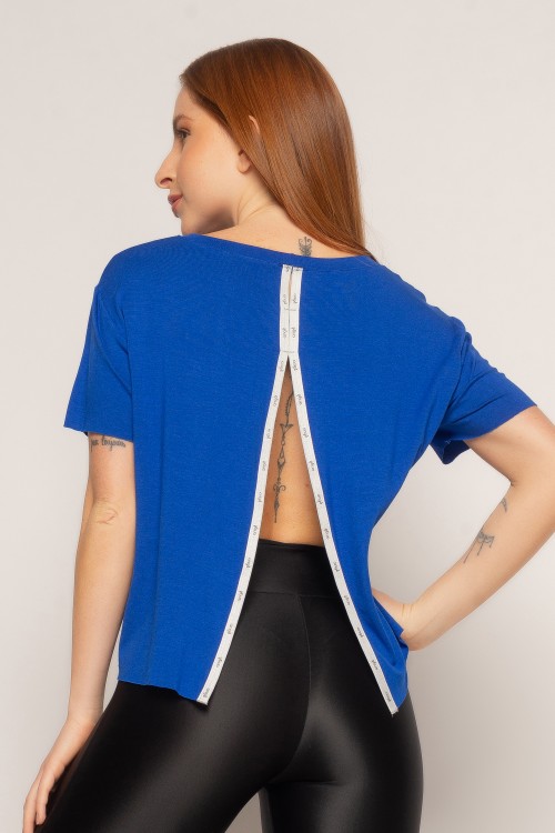 Blusa Azul Signal