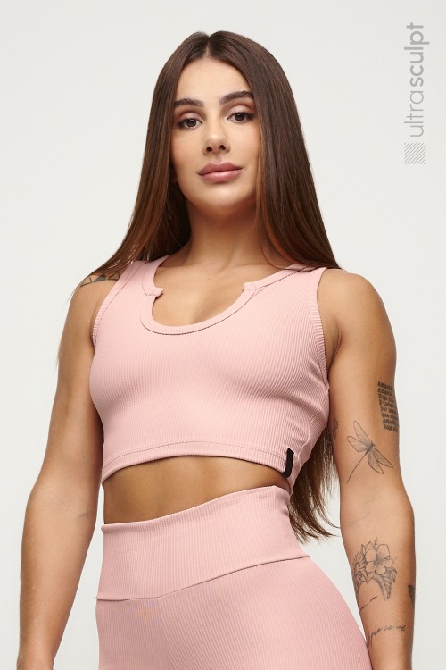 Top Cropped Ultra Sculpt Ginger