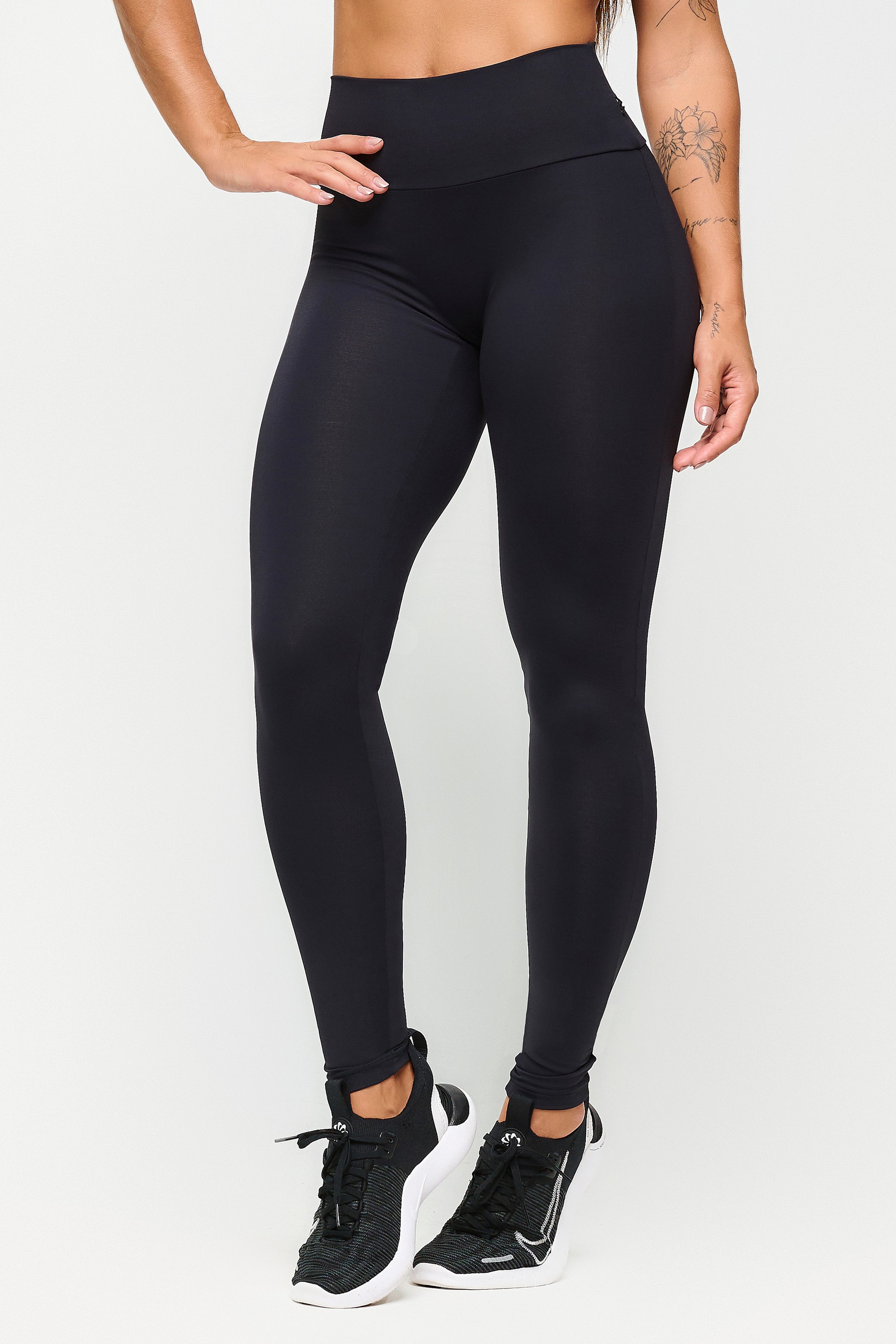 Calça Legging Preta Lisa