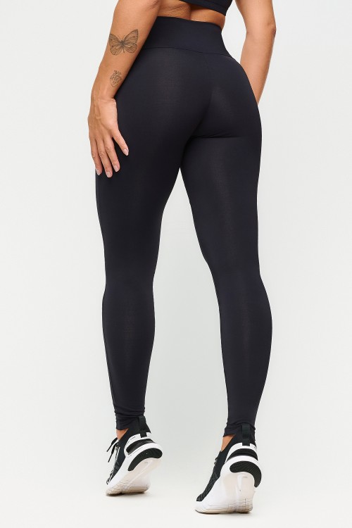 Calça Legging Preta Lisa