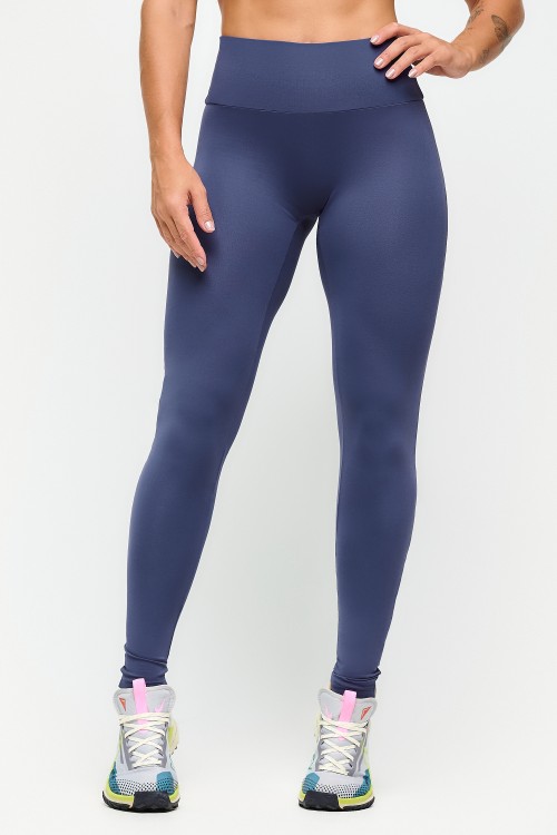 Calça Legging Marinho Lisa