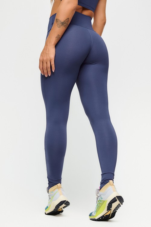 Calça Legging Marinho Lisa