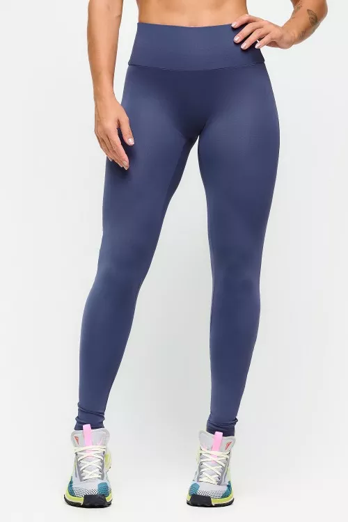 Calça Legging Marinho Lisa