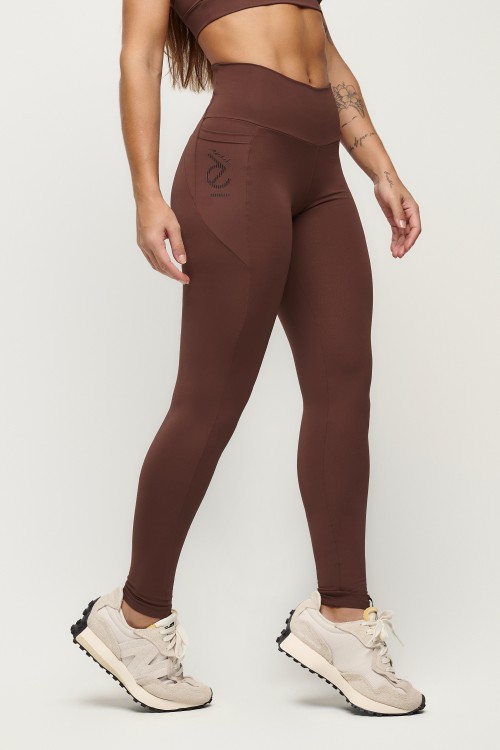 Calça Legging Marrom Endurance