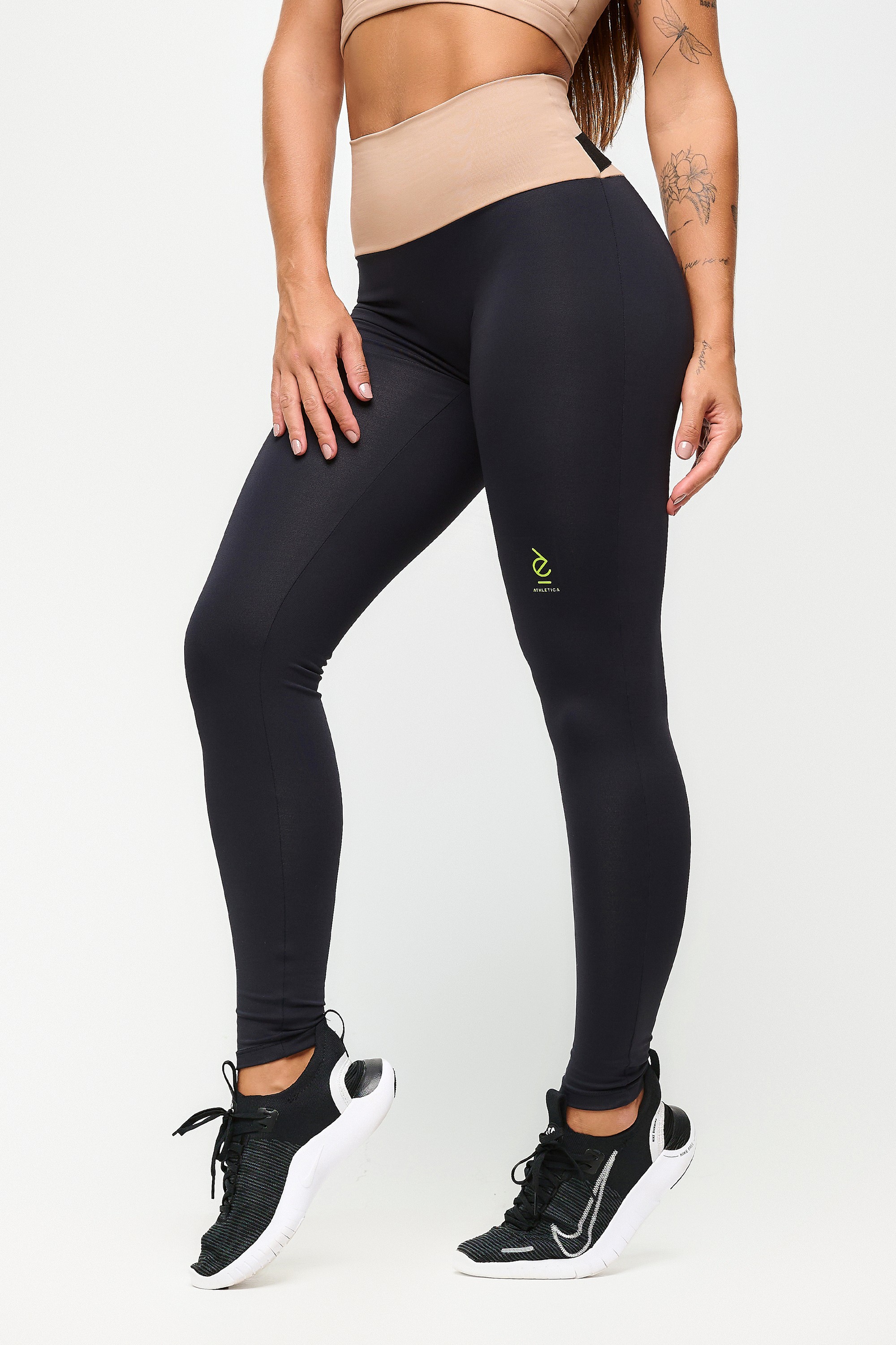 Calça Legging Preta Design