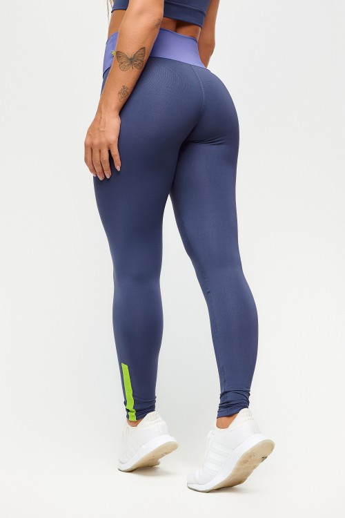 Calça Legging Marinho Wellness