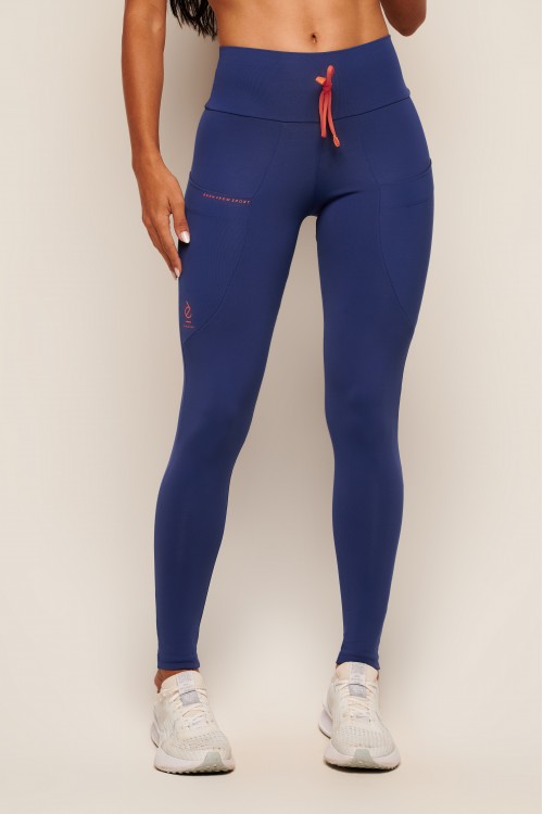 Calça Legging Marinho Boost
