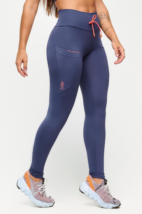 Calça Legging Marinho Boost