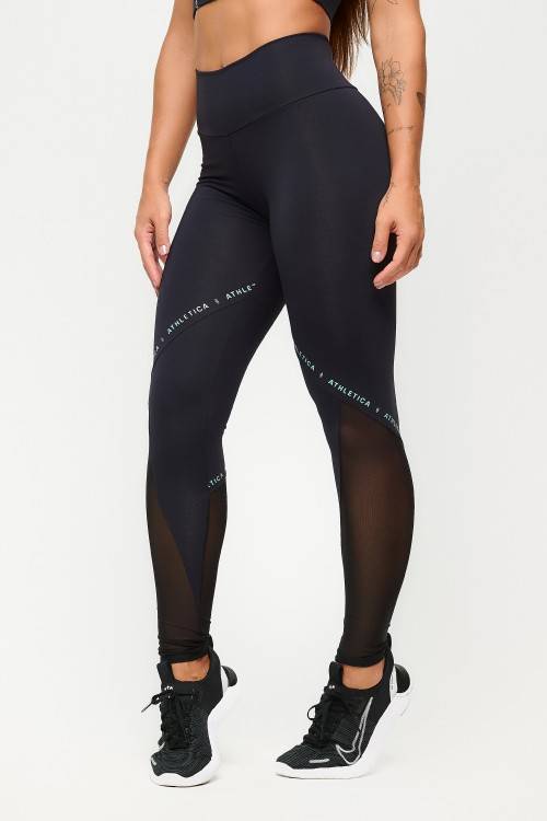 Abah Store - Moda fitness e acessórios Calça legging academia feminina zero  transparência 4D plus