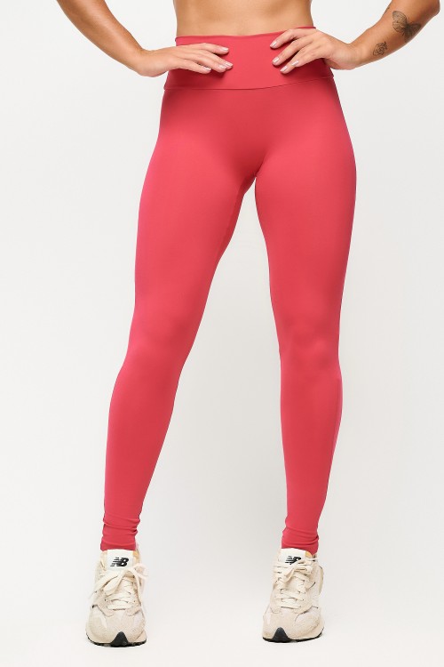 Calça Legging Cereja Lisa