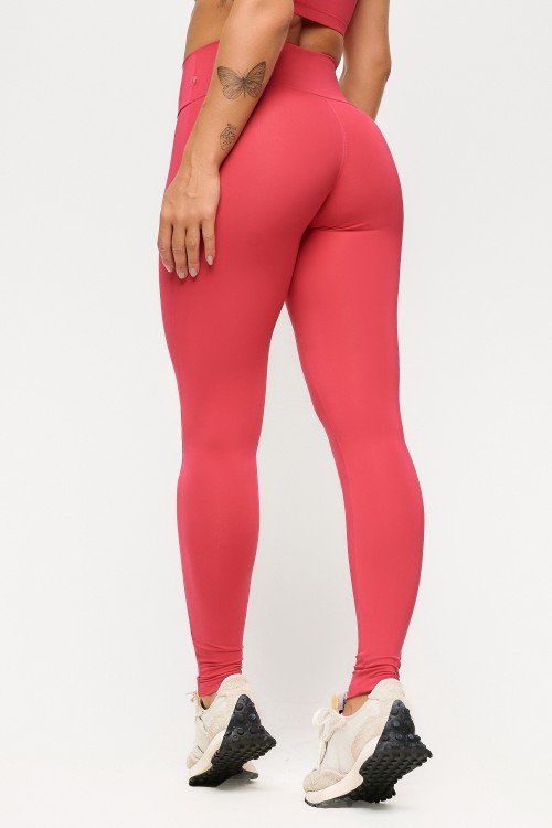 Calça Legging Cereja Lisa