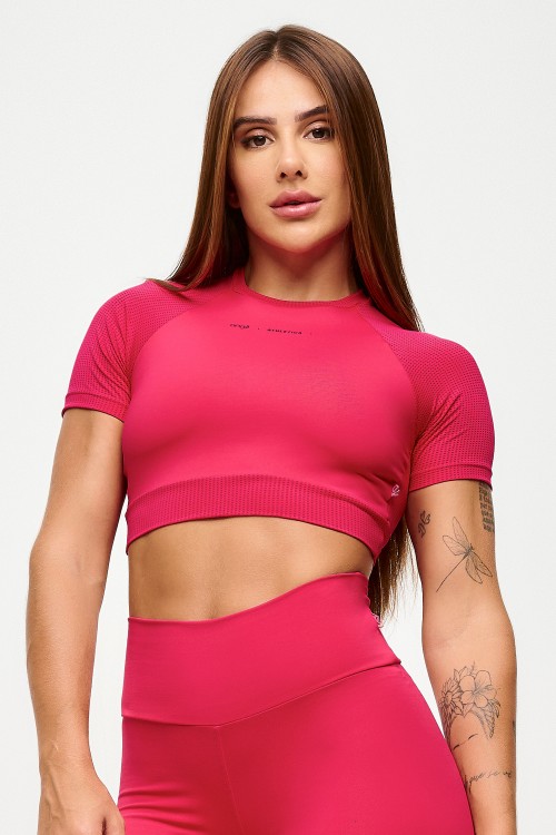 Top Cropped Cereja Smith