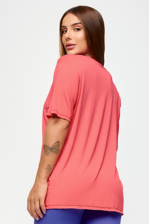 Blusa Coral Gola V Lisa