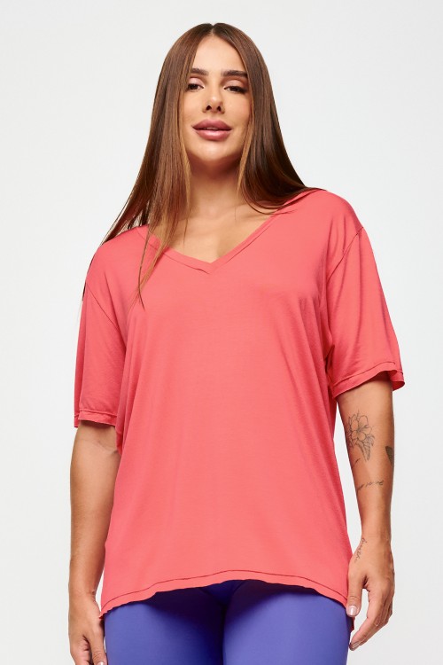 Blusa Coral Gola V Lisa