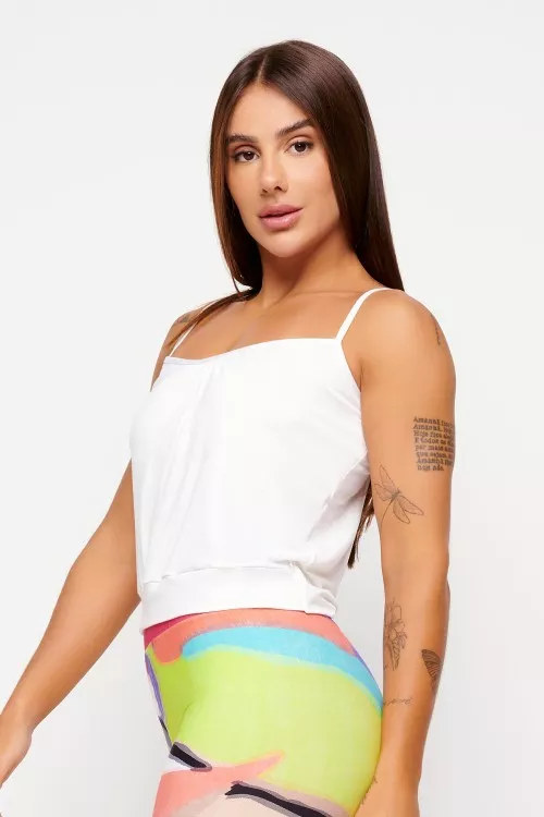 Blusa Branca Calm