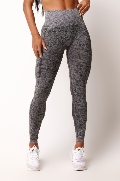 Calça Legging Seamless Mescla Escuro Up Body