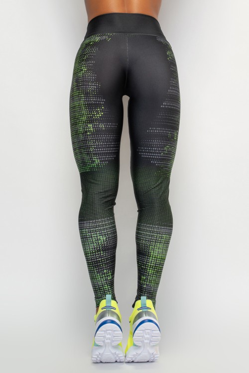 Calça Legging Feminina com Estampa Sublimada Springs