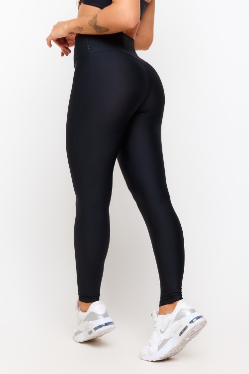 Calça Legging Preta Soft Light Levanta Bumbum