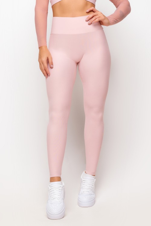 Calça Legging Rosê Soft Light Levanta Bumbum