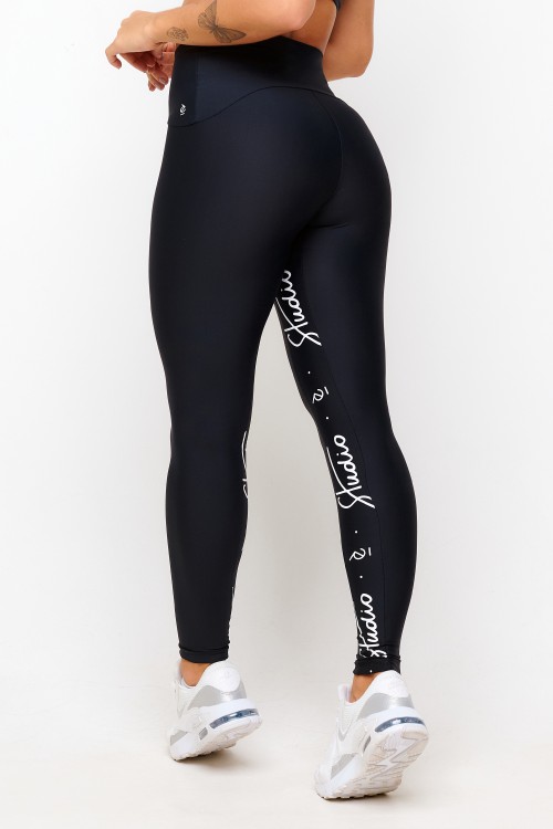 Calça Legging Preta Soft Light Studio
