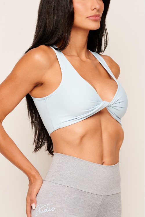 Top Azul Soft Light Torcido Lifting