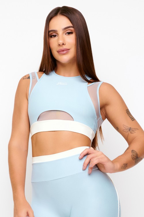 Top Azul Soft Light Dynamo