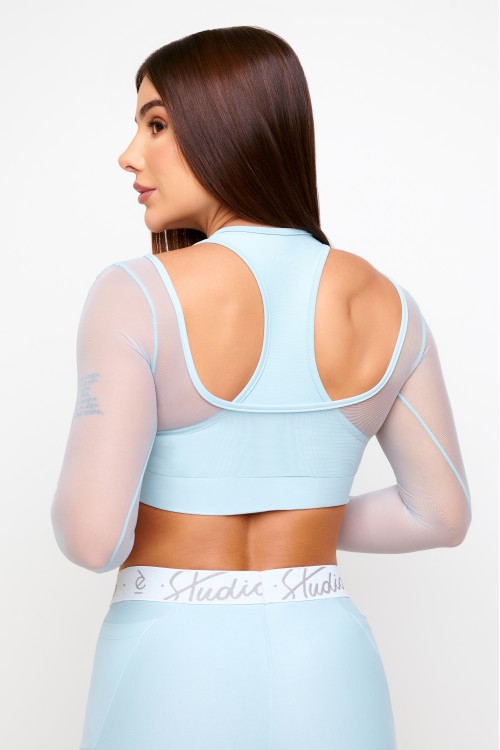 Top Azul Soft Light Ballerina