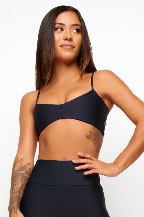 Top Preto Soft Light Frappé