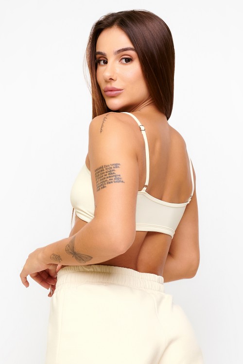 Top Off White Soft Light Frappé