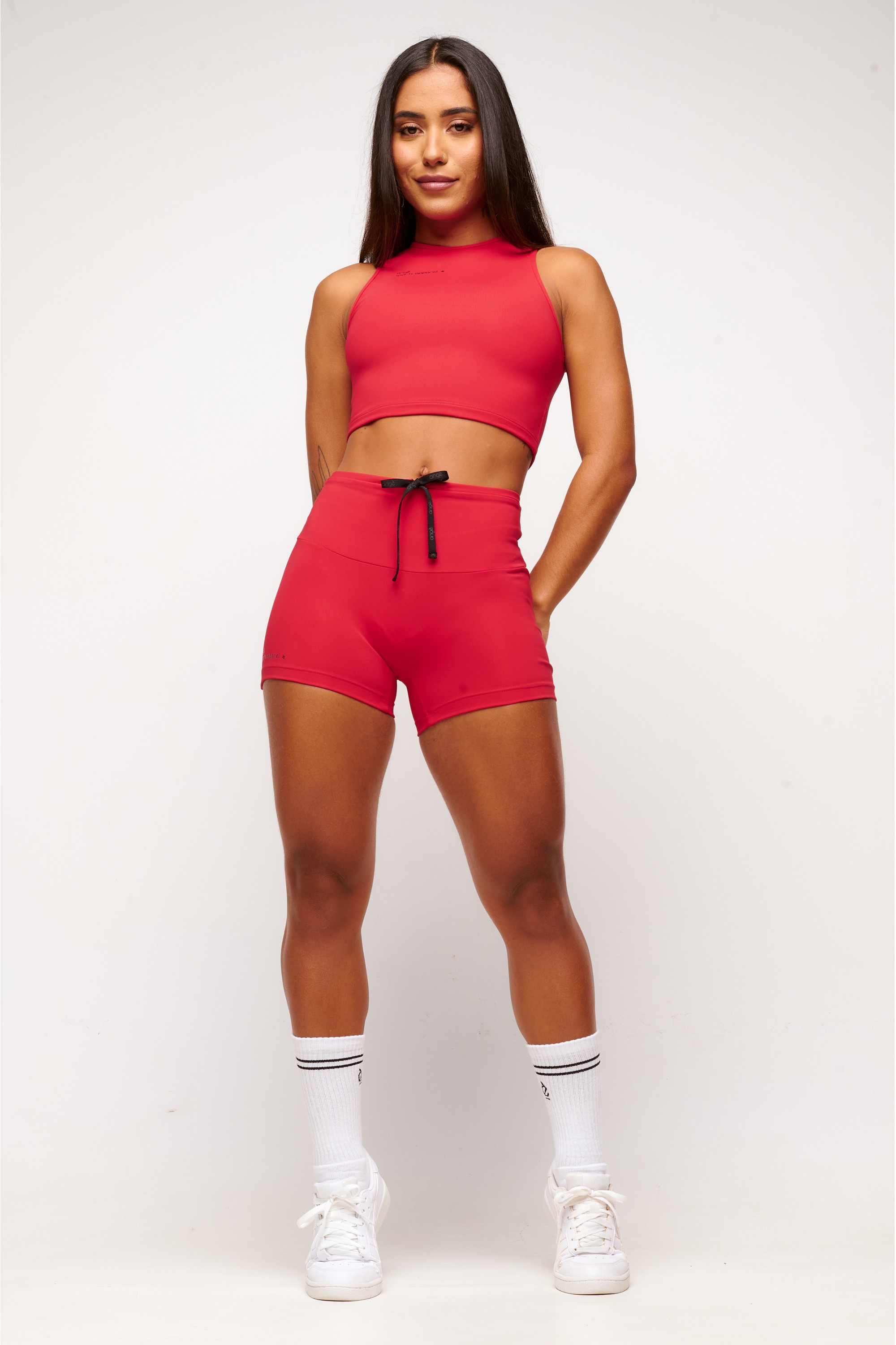 Short Vermelho Tiebreak