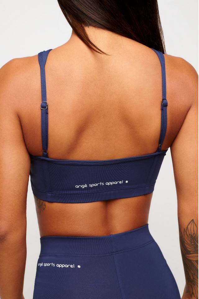 トップス enof ace camisole blue Top Azul Marinho Ace
