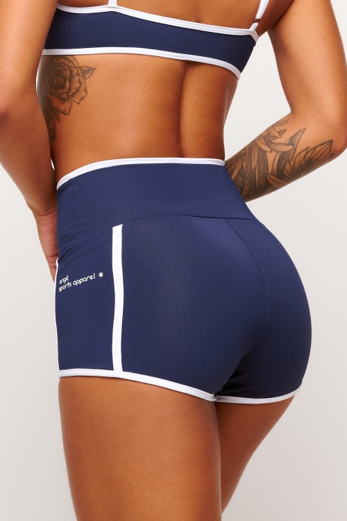 Short Azul Marinho College