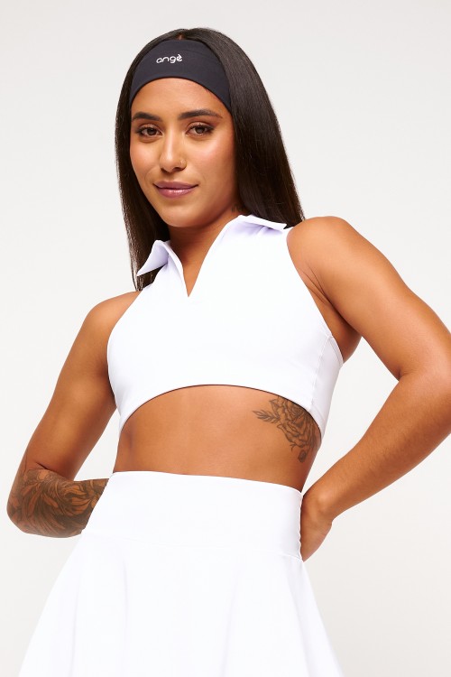 Top Branco Polo