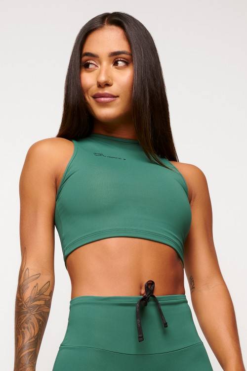 Top One Shoulder Ultra Sculpt Olive